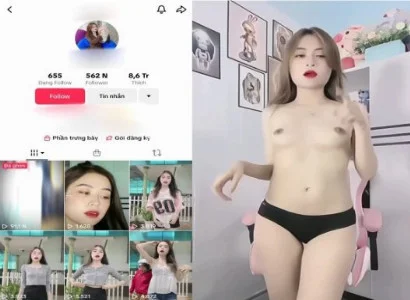 Nện em Tiktoker da trắng ngon hết ý